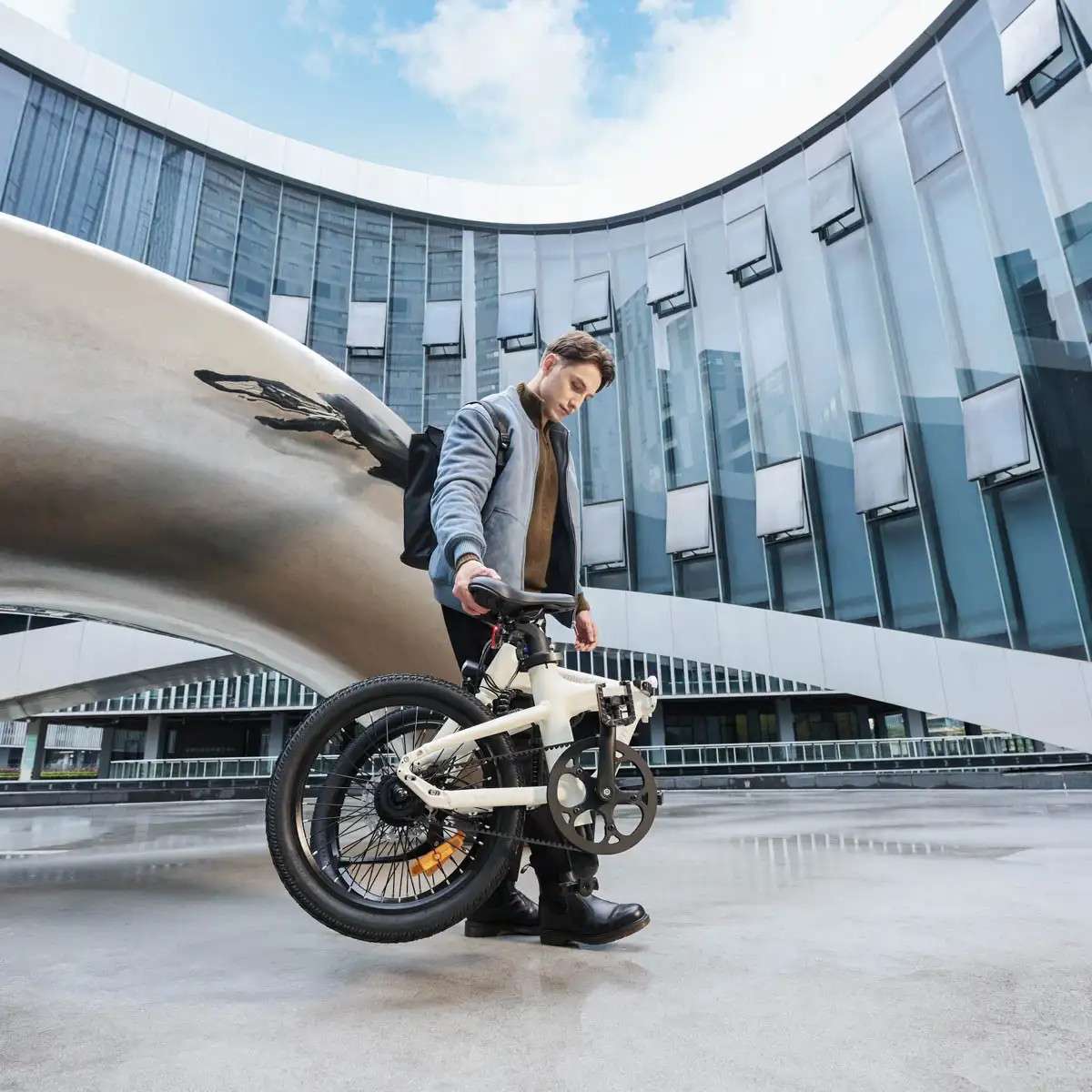 Xe đạp điện gấp  Ado A20 Lite - giải pháp tiết kiệm cho đô thị