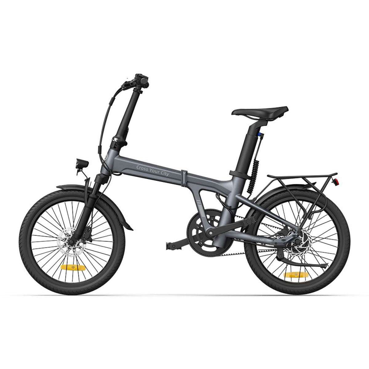 Xe đạp điện Ado Air V2 - Dây đai Carbon, cảm biến mô - men xoắn, cao cấp đô thị