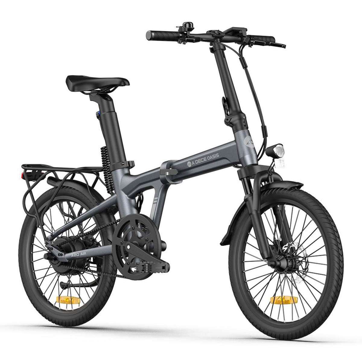 Xe đạp điện Ado Air V2 - Dây đai Carbon, cảm biến mô - men xoắn, cao cấp đô thị