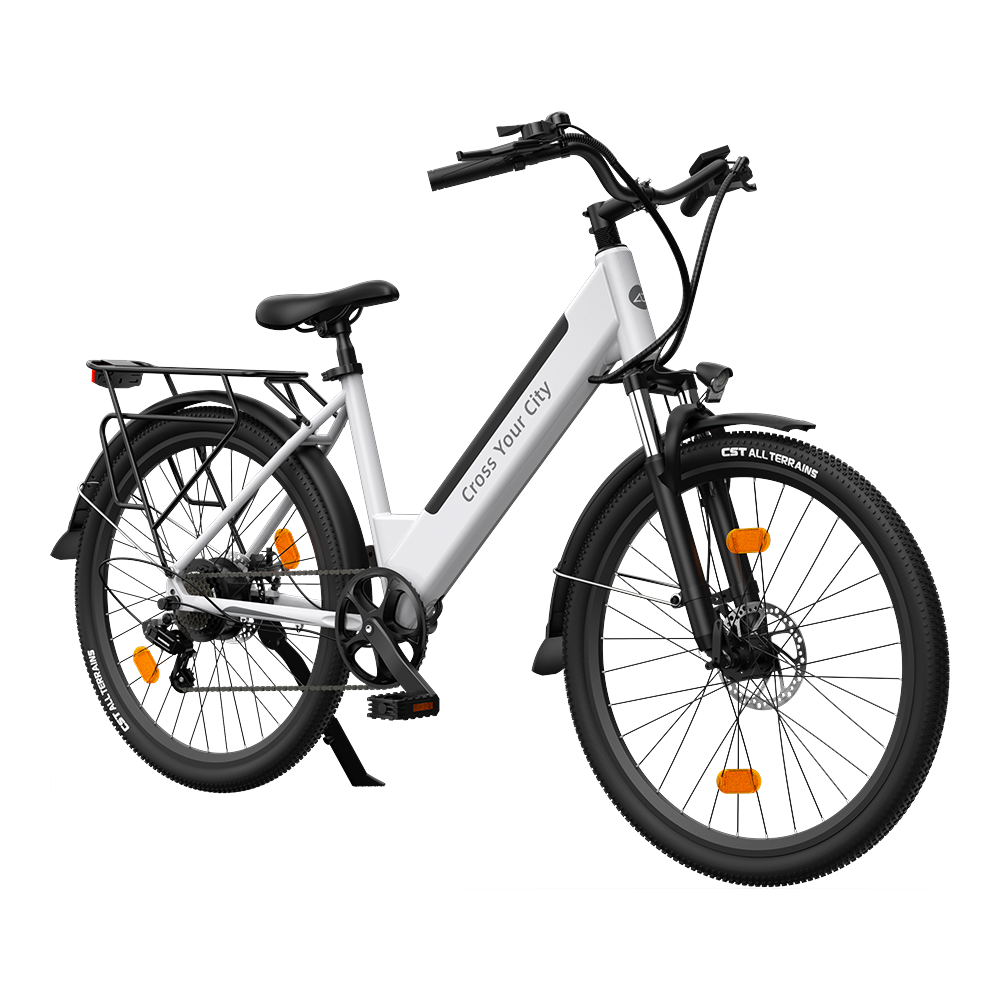 ADO A26S XE | xe đạp điện nữ | xe đạp trợ lực điện ado | Trắng
