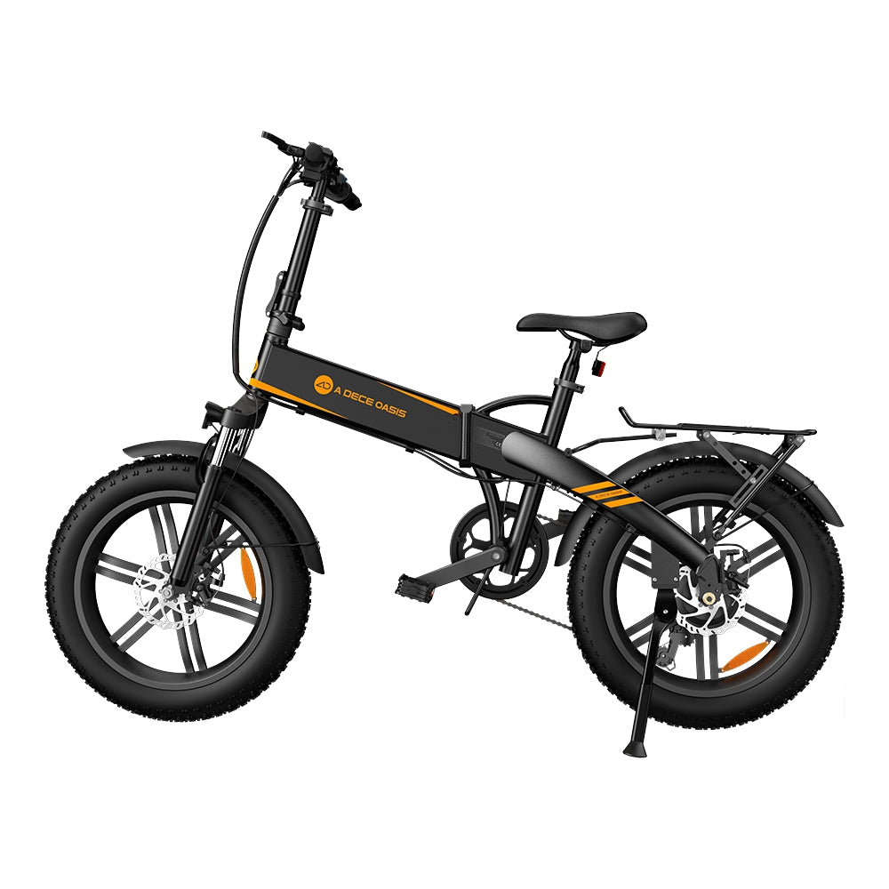 ADO A20F XE | Xe đạp điện gấp lốp béo | xe đạp điện ado | màu đen