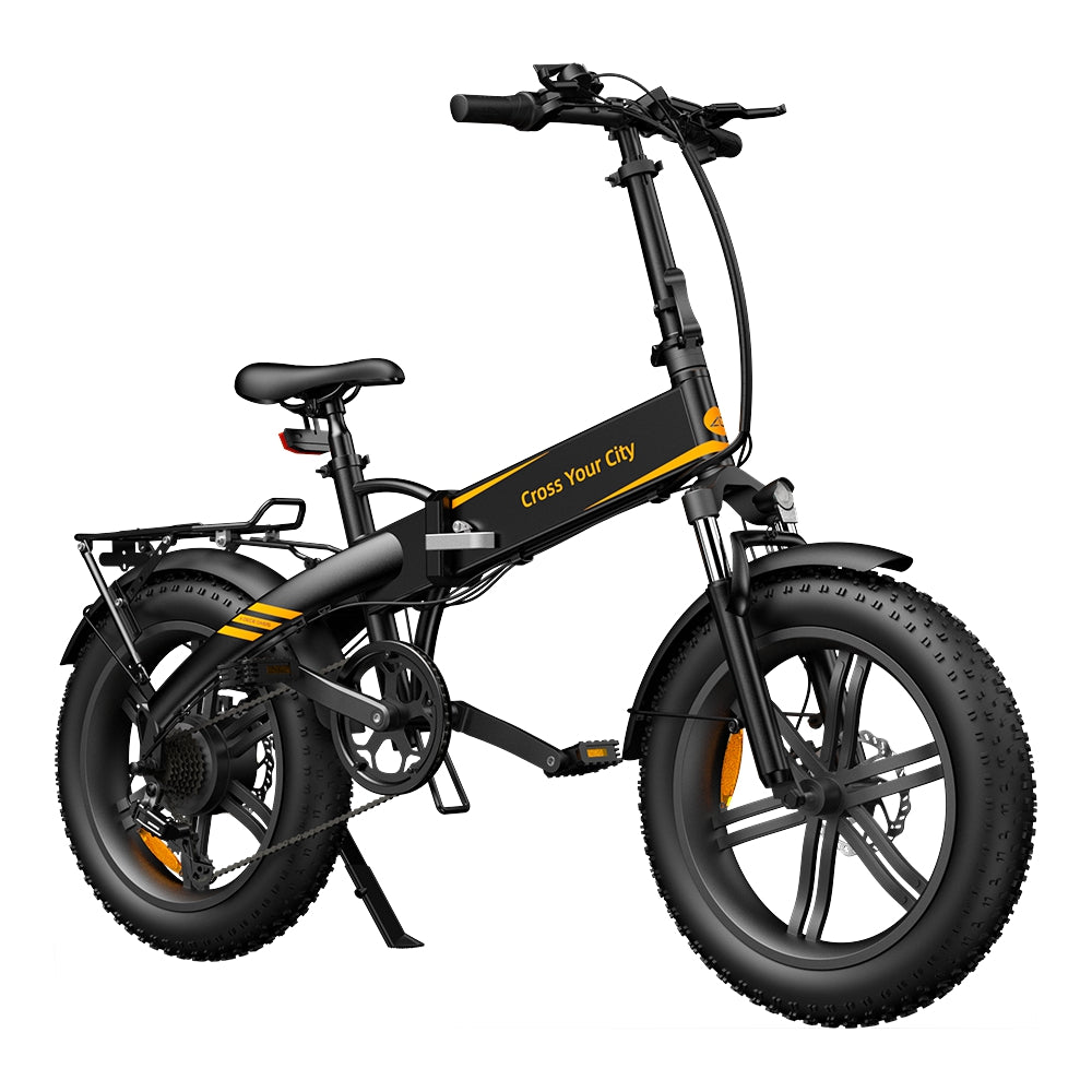 ADO A20F XE | Xe đạp điện gấp lốp béo | xe đạp trợ lực điện ado | màu đen