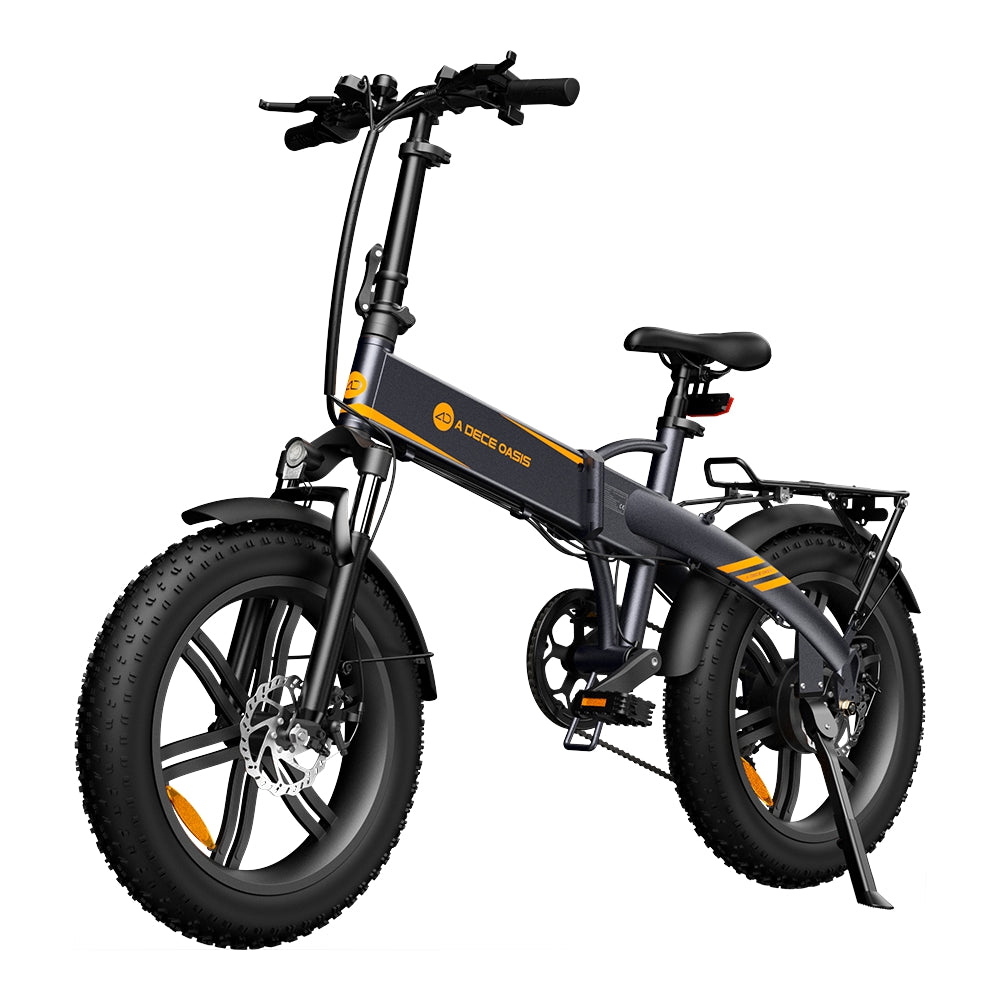ADO A20F XE | Xe đạp điện gấp lốp béo | xe đạp điện ado | xám