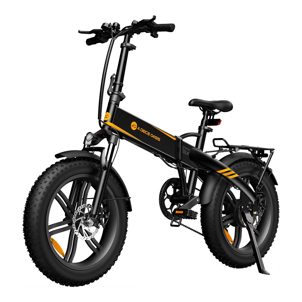 ADO A20F XE | Xe đạp điện gấp lốp béo | xe đạp trợ lực điện ado | màu đen