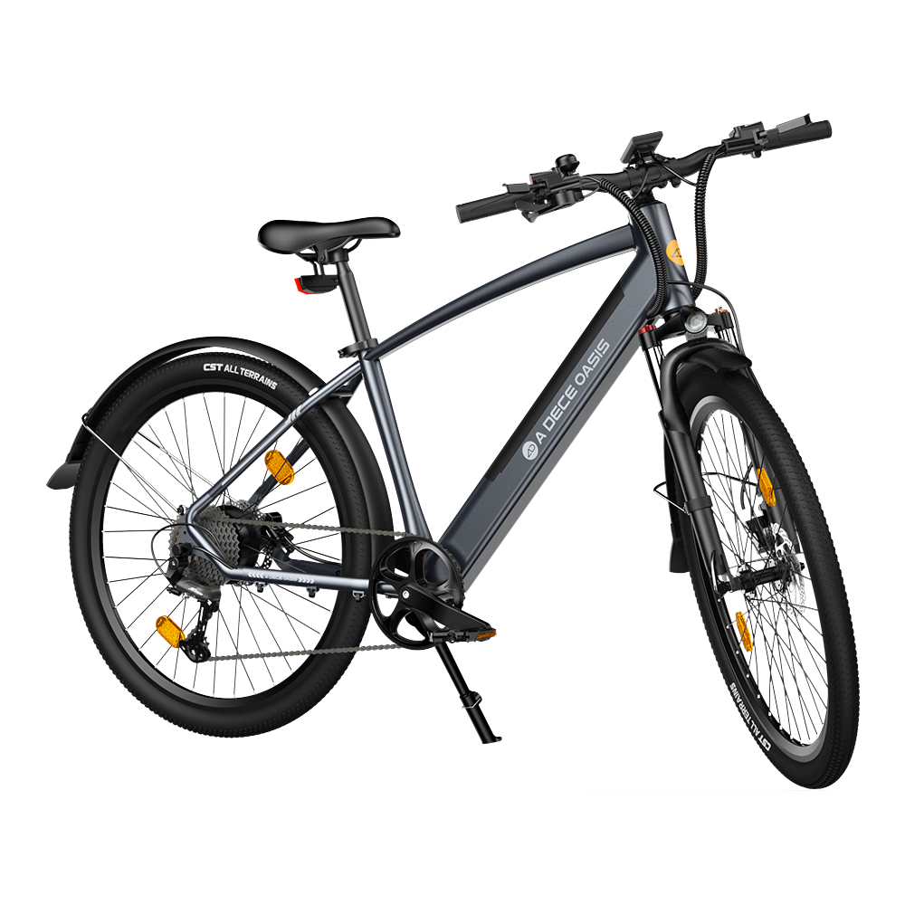 ADO DECE 300C | Xe đạp điện đô thị 27.5 inch | xe đạp trợ lực điện ado | xám
